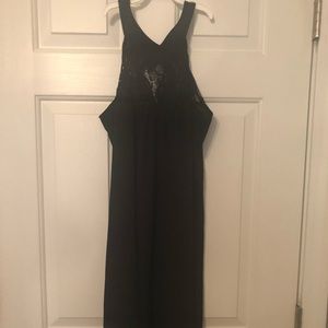 Black cocktail dress